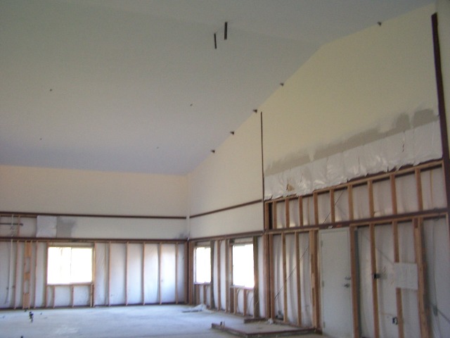 2 ceiling finished